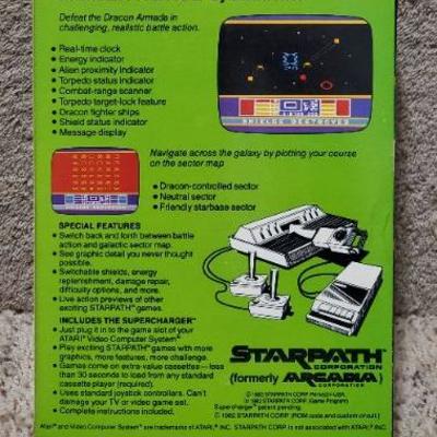 Phaser Patrol/Supercharger for Atari Video Computer System