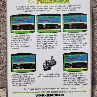 Frogger for Atari Video Computer System/Sears Video Game System