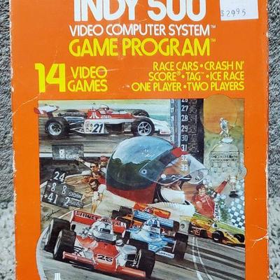 Indy 500 for Atari Video Computer System