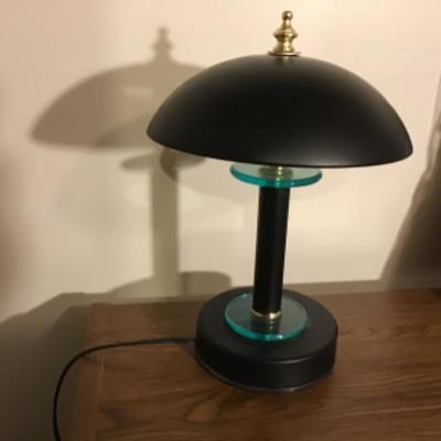 #DBR-33.  Touch lamp, 12 inches tall