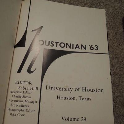 Yearbook: University of Houston 1963