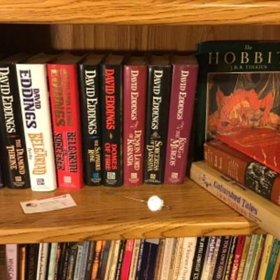 #DBR48.  David Eddings book collection