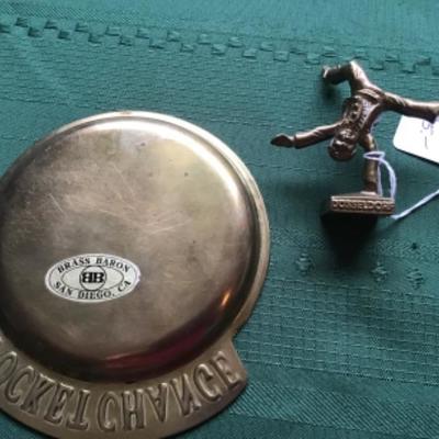 #mb41.  Brass DÃ¼sseldorf, change holder and salt and pepper shakers