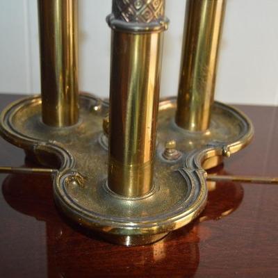 Stunning Classic Black and Brass Lamp