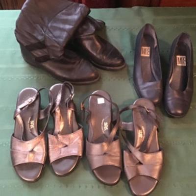 #mb74.  Three pair of shoes and one pair of boots, size 8 1/2