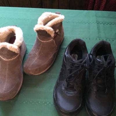 #mb77. Boots and Tennies, size 10