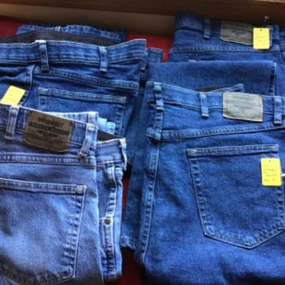 #gb17.  Four pair of Wrangler jeans
