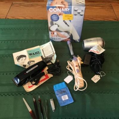 #gb38.  Conair massager, vintage clipper and miscellaneous