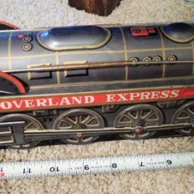 Overland Express Vintage TIN TRAIN ENGINE