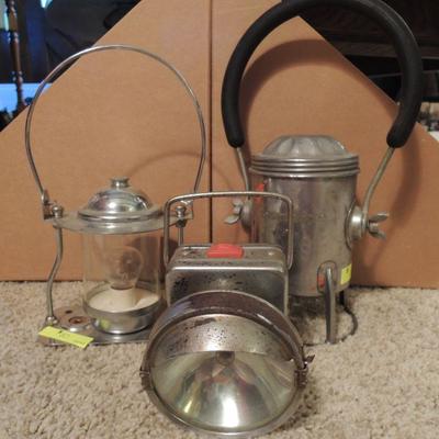 Lot of 3 Electric Train Lanterns