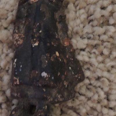 Old Iron FIGURINE girl