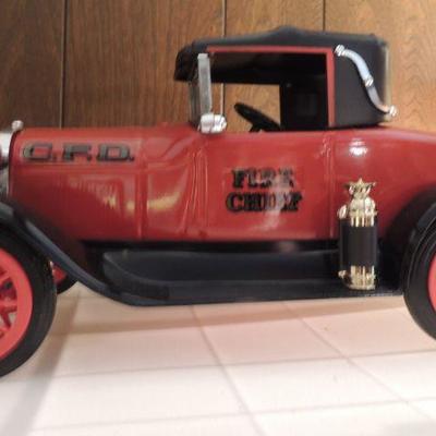 Jim Beam Fire Chief Retro CAR DECANTER