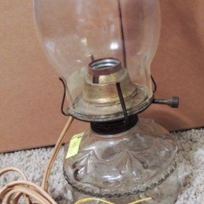 Eagle Oil Lamp - Electric Converted