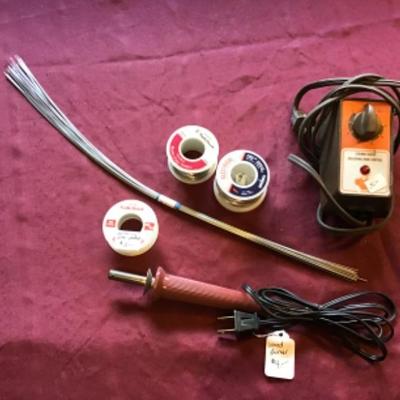 #tr8.  Soldering wire and Iron control