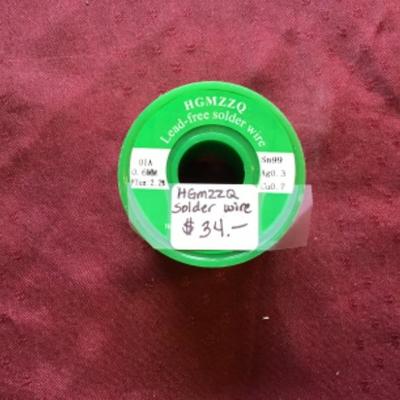 #tr9.  HGMZZQ Leadfree solder wire-New