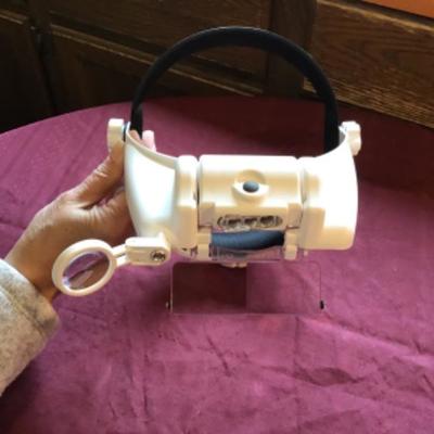 #tr13.  Magnifier 3-D LED helmet