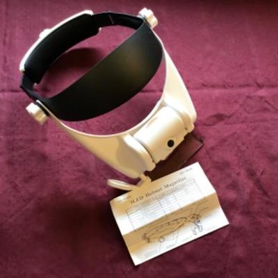 #tr13.  Magnifier 3-D LED helmet