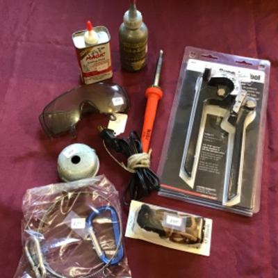 #tr30.  Pipe bender, wood burner and miscellaneous