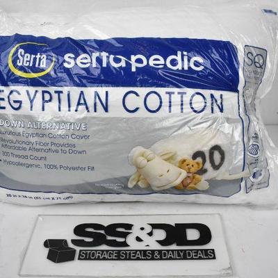 Sertapedic Down Alternative Pillow - New