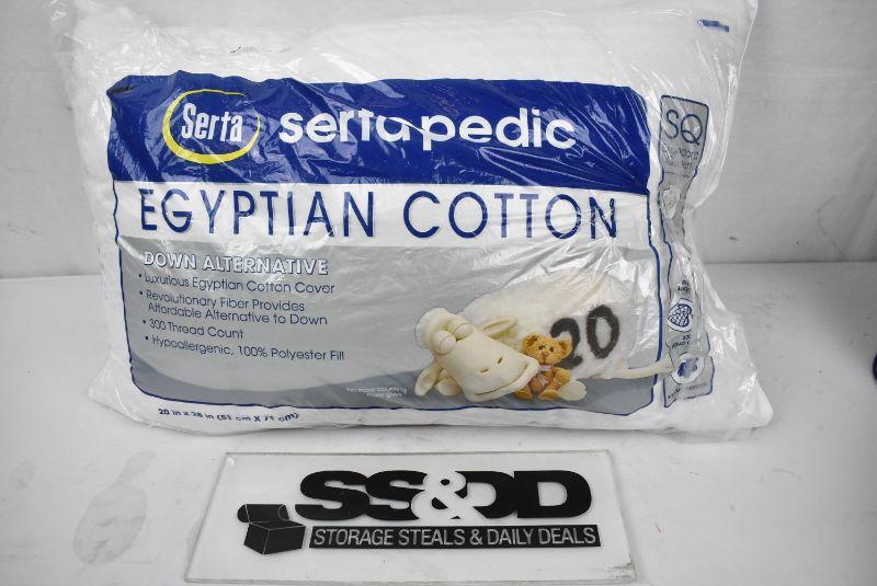 Sertapedic Down Alternative Pillow - New | EstateSales.org