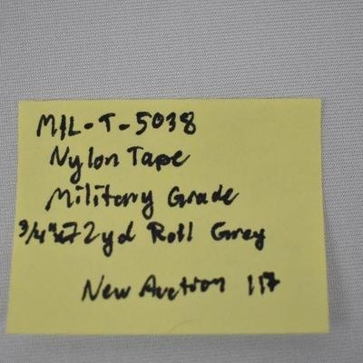 Qty 2 Military Grade Nylon Tape 3/4