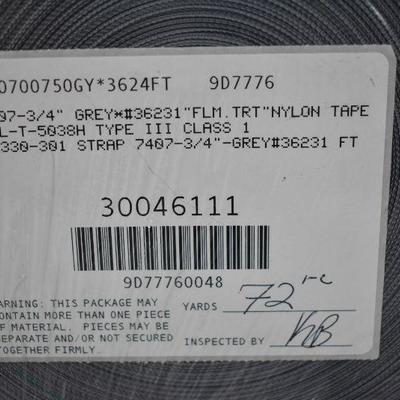 Qty 2 Military Grade Nylon Tape 3/4