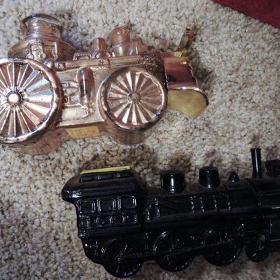 Train - Retro Fire Engine - Avon Bottles