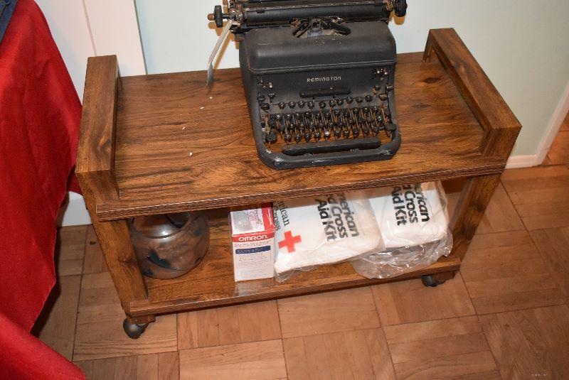 Vintage Rolling TV, Media Cart