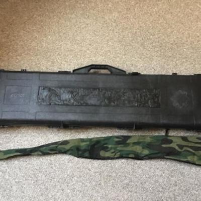 #mb13.  Contic brand gun case, fits up to two rifles
