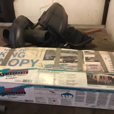 #a6.  10â€˜ x 20â€˜ king carport (possibly frame only) and 11â€˜ x 11â€˜ x 9â€˜ 6 inch gazebo-appears new
