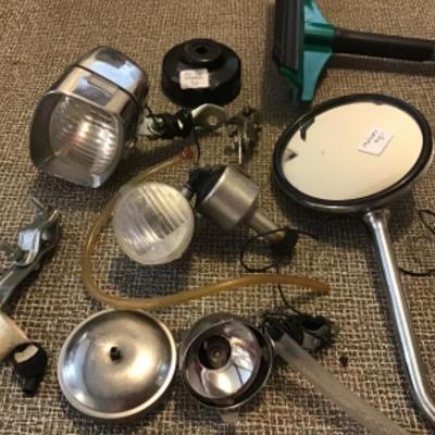 #a8.  Vintage headlights, mirrors and