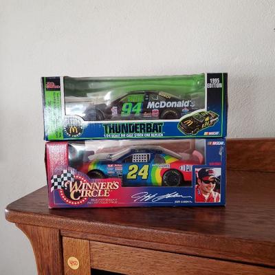 Model race cars