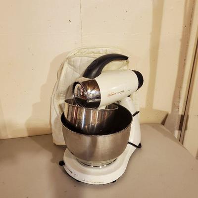 Vintage sunbeam mixer with cover