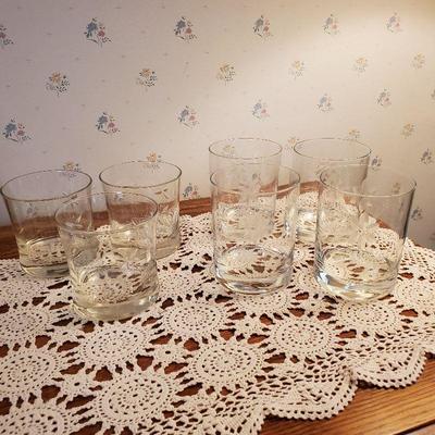 7 Etched glasses