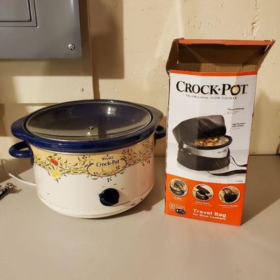 Crock pot and cover