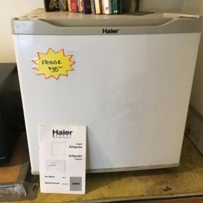 #a58. Haier mini fridge