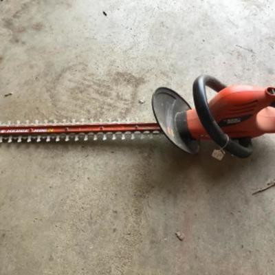 #a61.  Black & Decker hedge trimmer