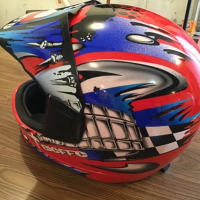 #a66.  Bieffe Supers pro helmet - like new!!!