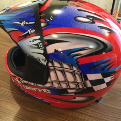 #a66.  Bieffe Supers pro helmet - like new!!!