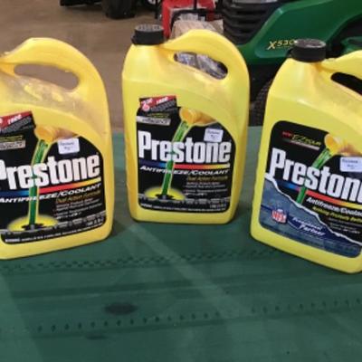 #a76.  2 1/2 gallons of Prestone