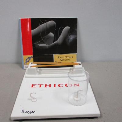 Lot 241 - Ethicon Surgical Knot Tying Kit w/ Manual | EstateSales.org