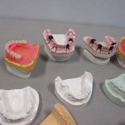 Lot 246 - Dental Teeth Plaster Cast
