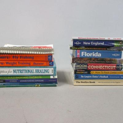 Lot 250 - Variety Of Books - Fly Fishing - Travel - DIY - Insects