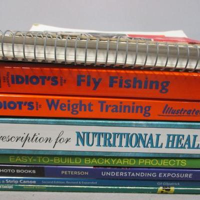 Lot 250 - Variety Of Books - Fly Fishing - Travel - DIY - Insects