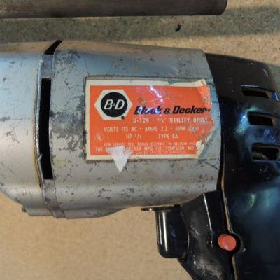 Black & Decker Drill w Portalign Tool