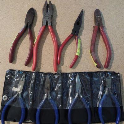 PLIERS - Lot of 8
