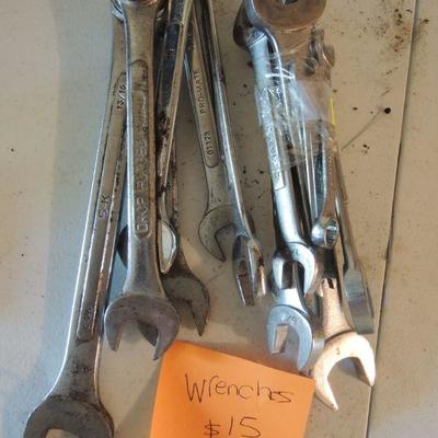 Lot of WRENCHES