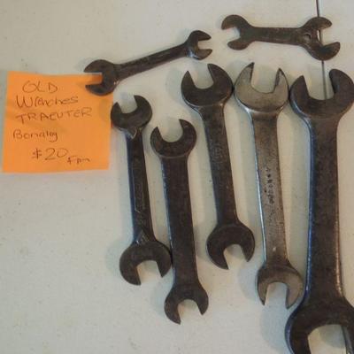 LOT of Old Wrenches