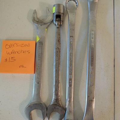Lot of Jumbo Wrenches