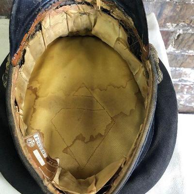  World War Two German Political Officers Visor Cap WW2 WWII